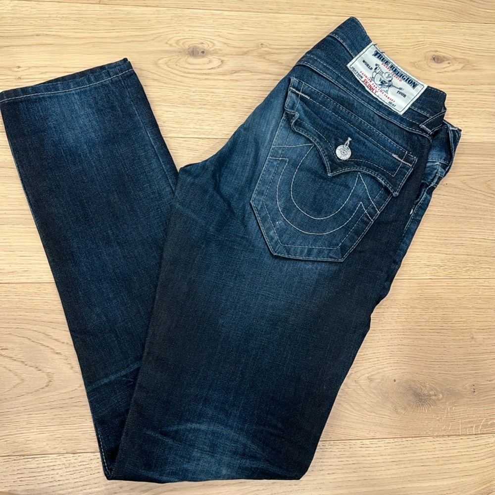 True Religion Blue Pants - Like New!